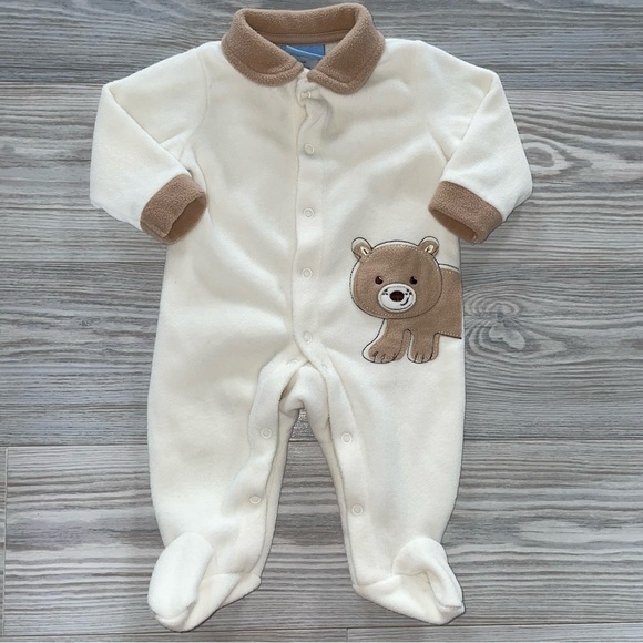 ⭐Carter’s Baby Boys Fleece Sleep & Play Size 0–3M⭐ - Picture 1 of 4